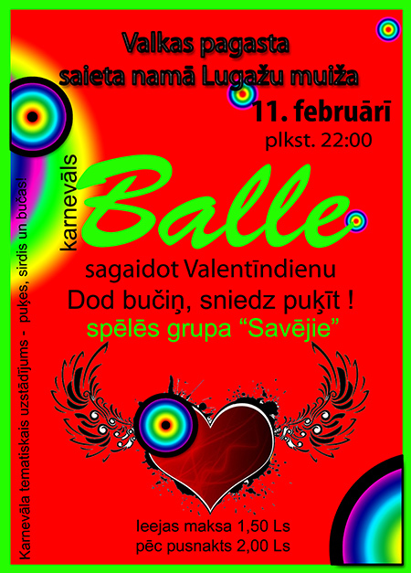 Valentiindienas Balle Lugazjos