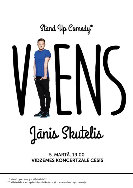 Viens Plakats A1 Cesis