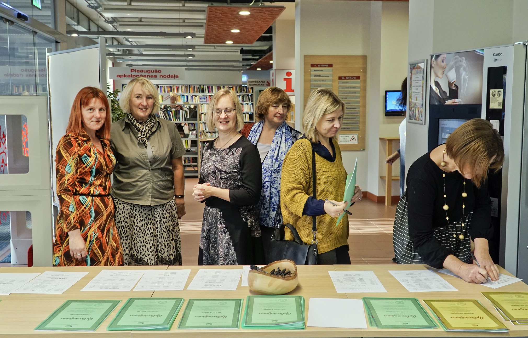 Bibliotekares Indarsfoto