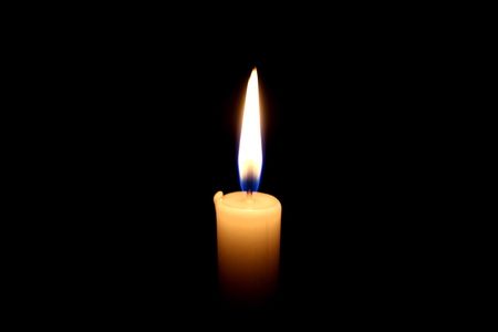 75440922 Candle Light On Black Background 1