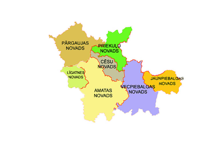 Cesu Rajons Novadi 2 Bez Raunas 1