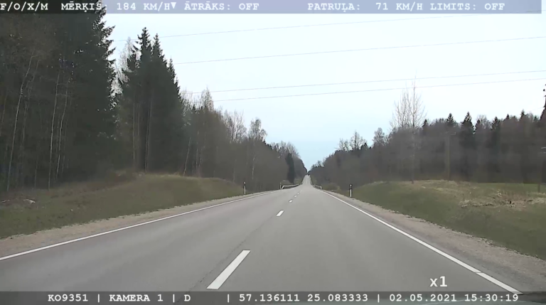 Cesim Atrums 184km.h