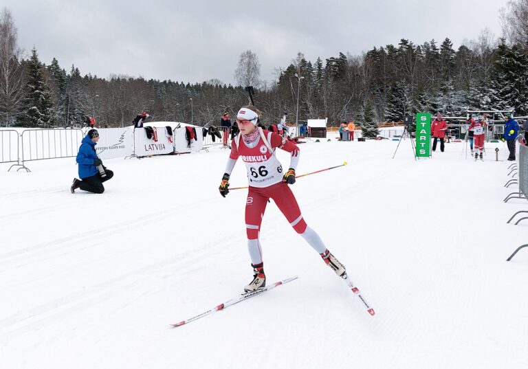 Biatlons Elza Bleidele 1