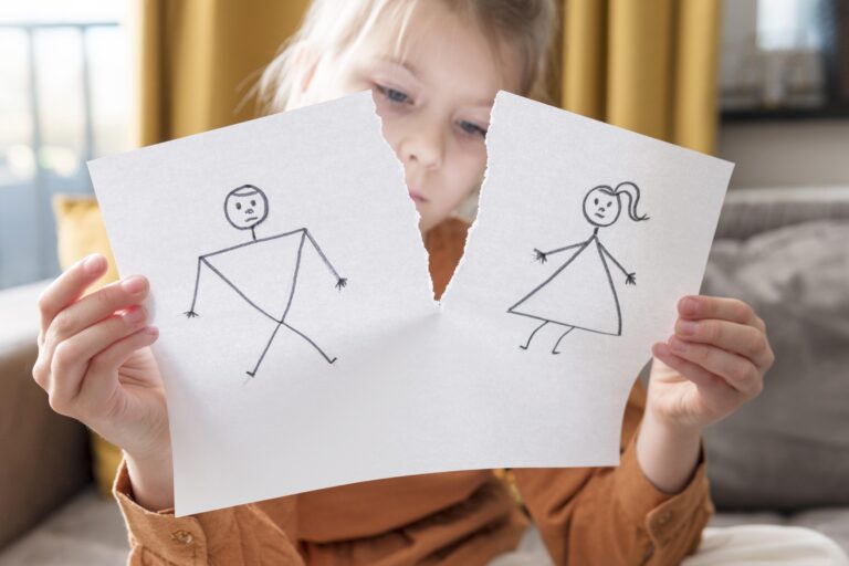 Medium Shot Girl Holding Broken Drawing 2