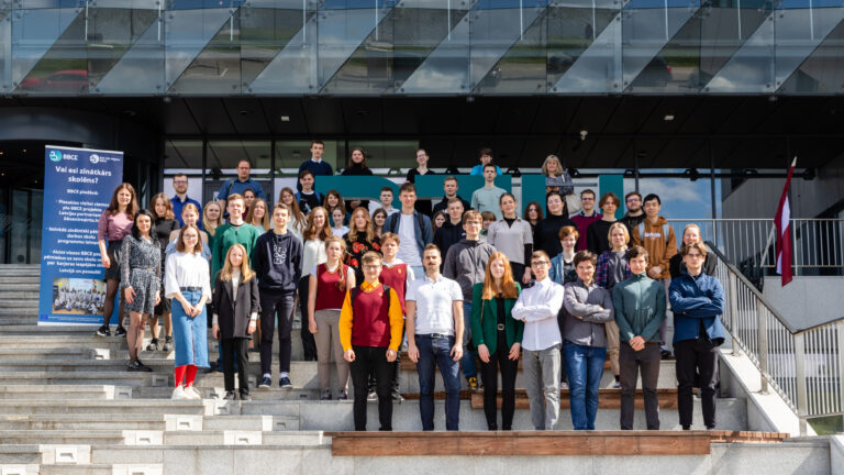 Erudicijas Konkursa Bio Go Higher Finalisti. Foto Elina Karaseva Rtu