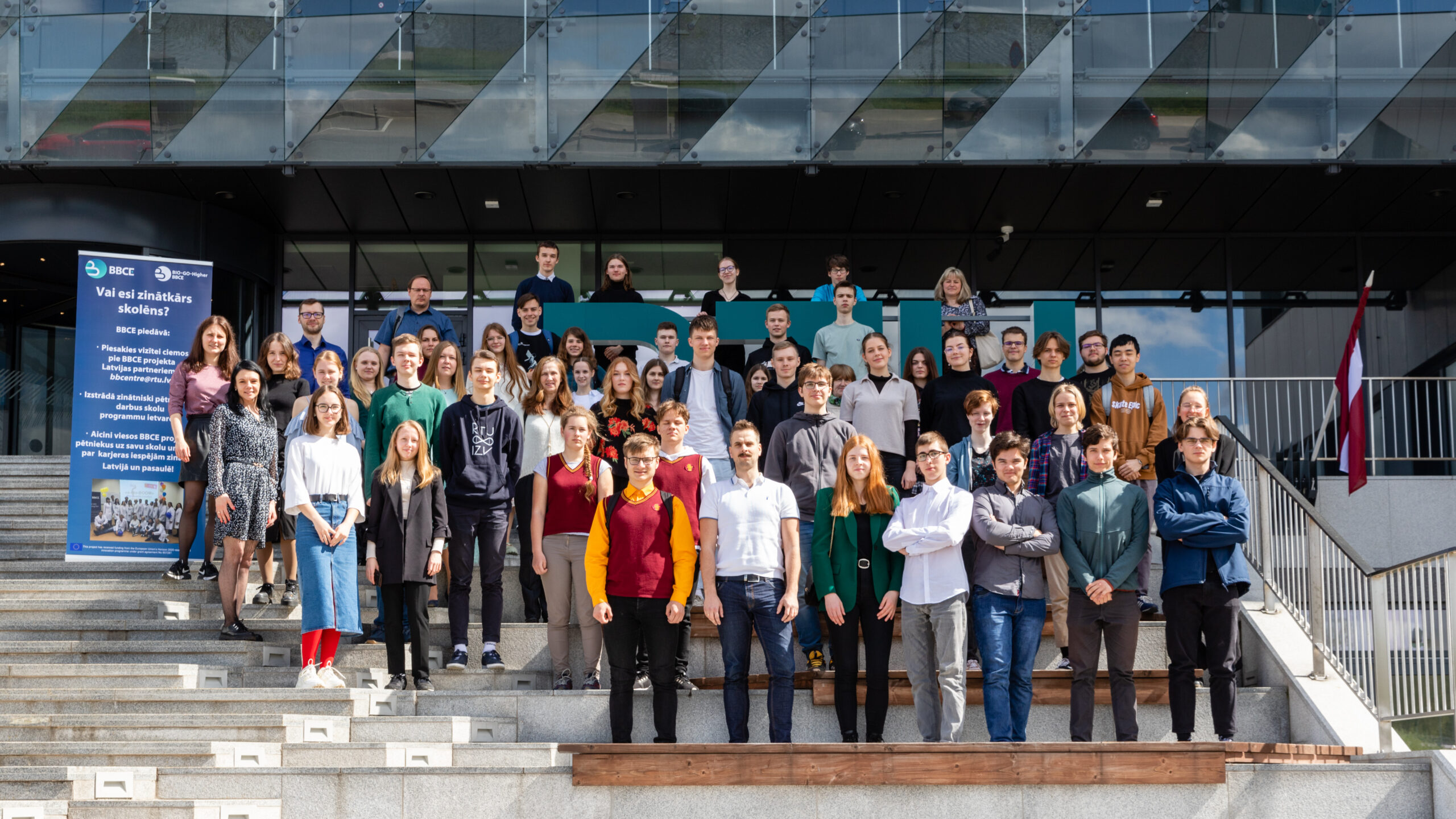 Erudicijas Konkursa Bio Go Higher Finalisti. Foto Elina Karaseva Rtu